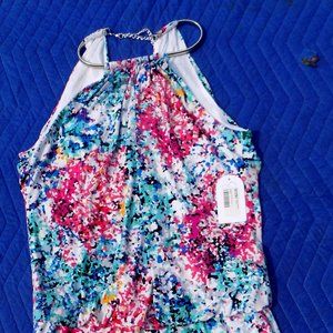 Jessica Simpson Necklace Halter Dress - Size 8